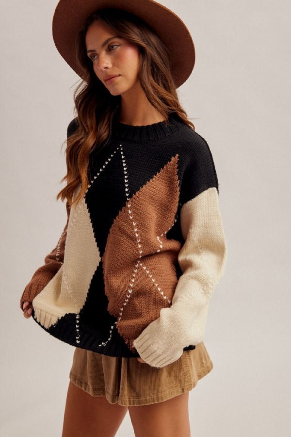 HT Argyle Sweater