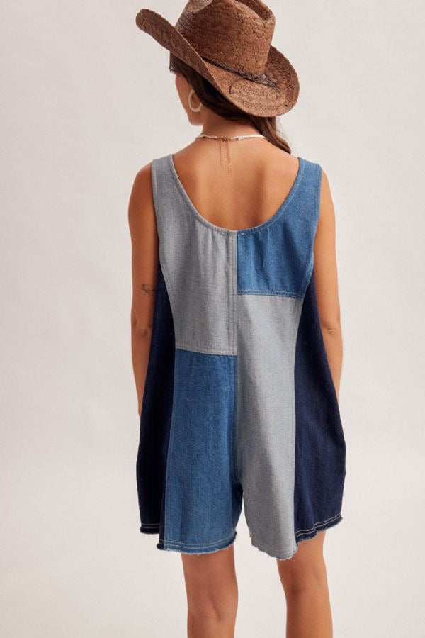 HT Denim Romper