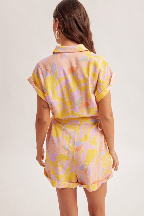 HT Floral Tie Rompers