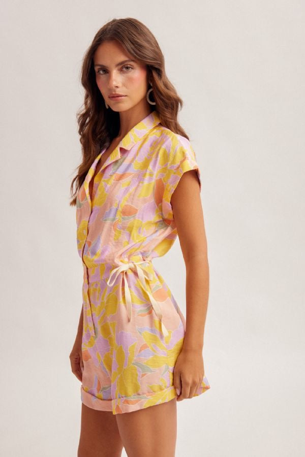 HT Floral Tie Rompers