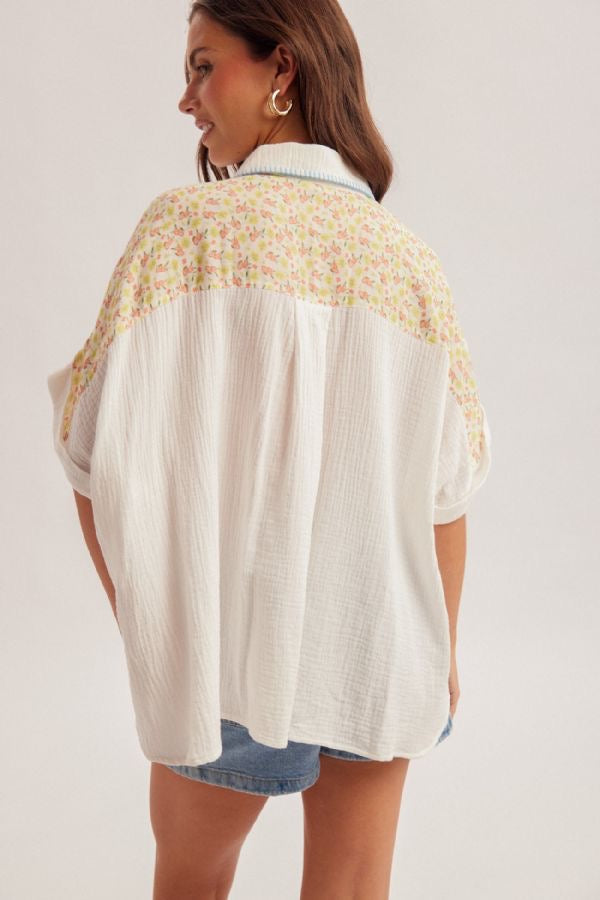 HT Embro Boho Shirt