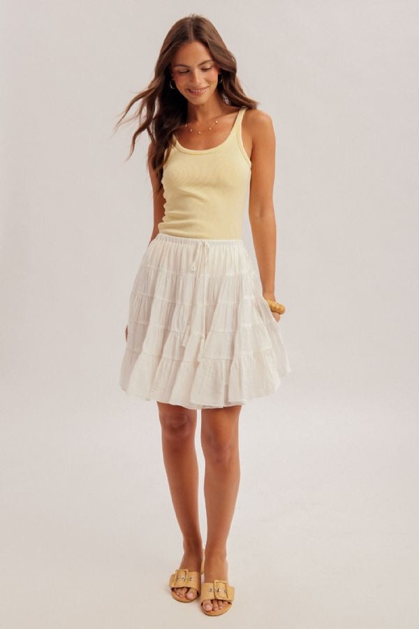 HT Tired Midi Skirt