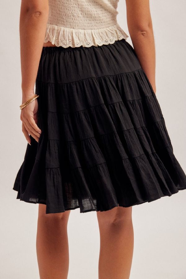 HT Tired Midi Skirt