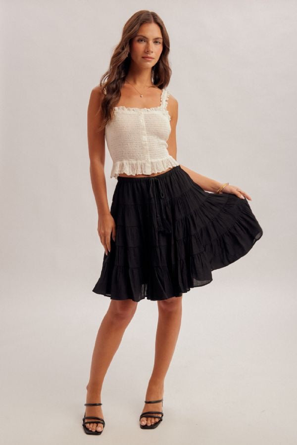 HT Tired Midi Skirt