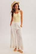HT Pineapple Embro Pant