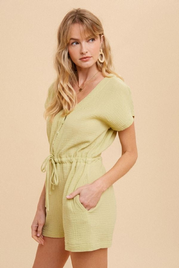 HT Cotton Gauze Romper