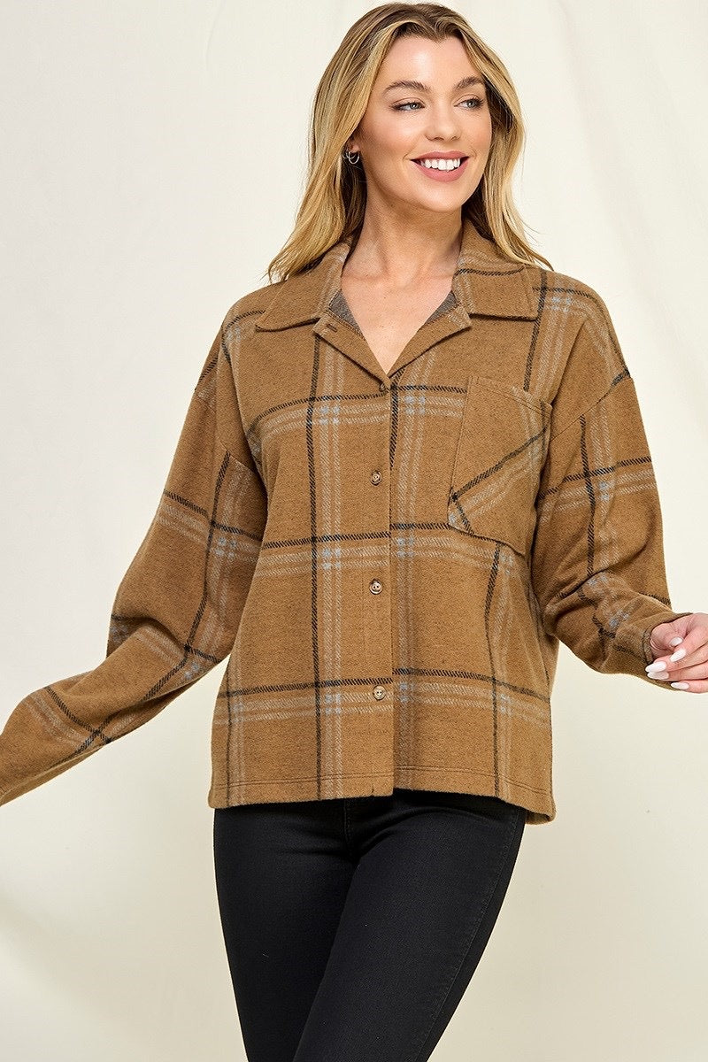 CC Plaid Jacket
