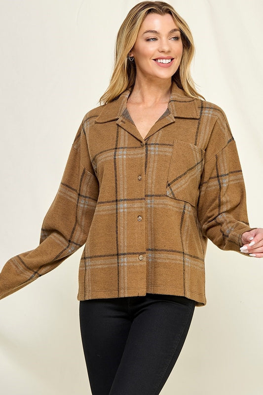 CC Plaid Jacket