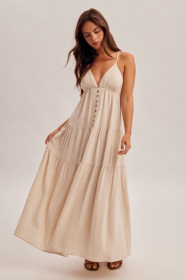 HT VN Tiered Maxi Dress