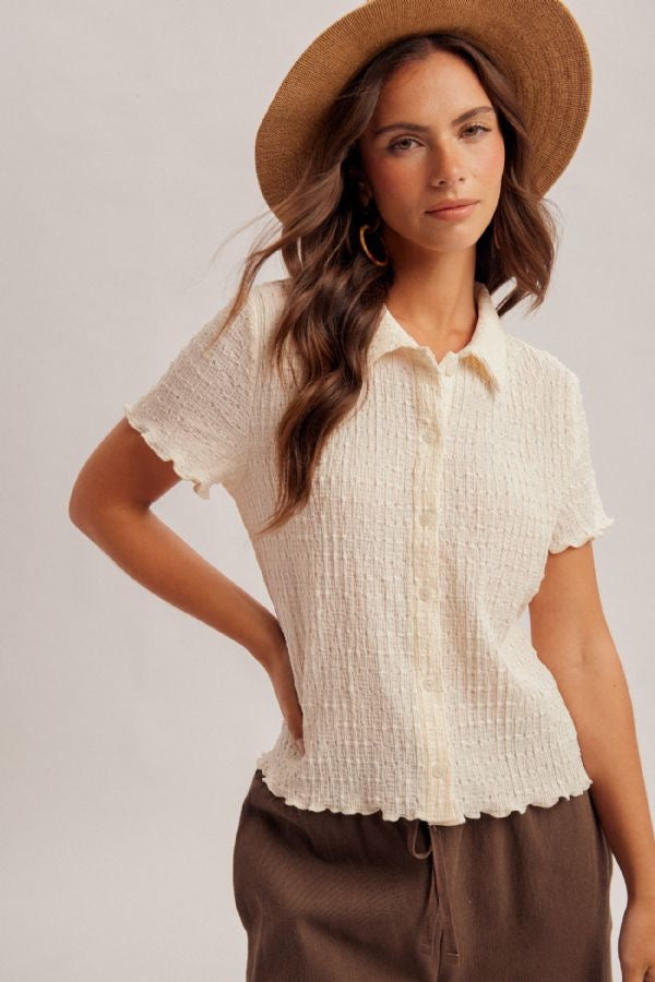 HT BD Textured Shirt