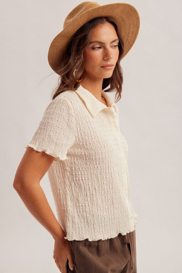 HT BD Textured Shirt