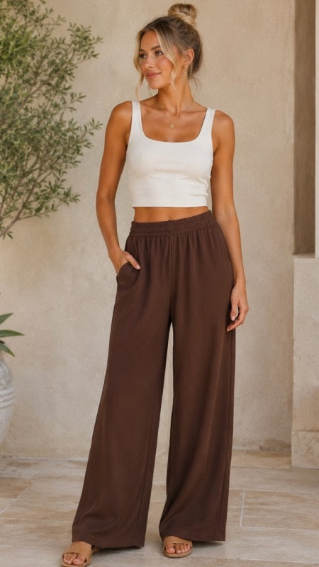 CC Solid Woven Pants