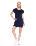 DV Response Navy B Cupro Dress